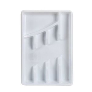 SILVERWARE FLATWARE ORGANIZER TRAY - UTENSILS - STORAGE - KITCHEN - NEW white